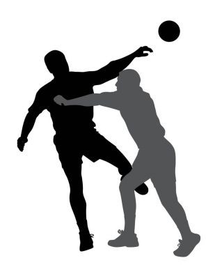 Hentbol oyuncu rakip oyuncu engelleme