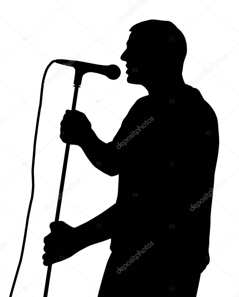 Male singing
