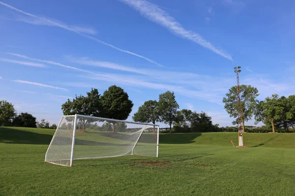 Futebol Net Side-view Imagem De Stock