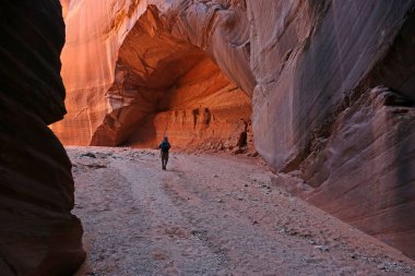Uzun yürüyüşe çıkan kimse tel pass