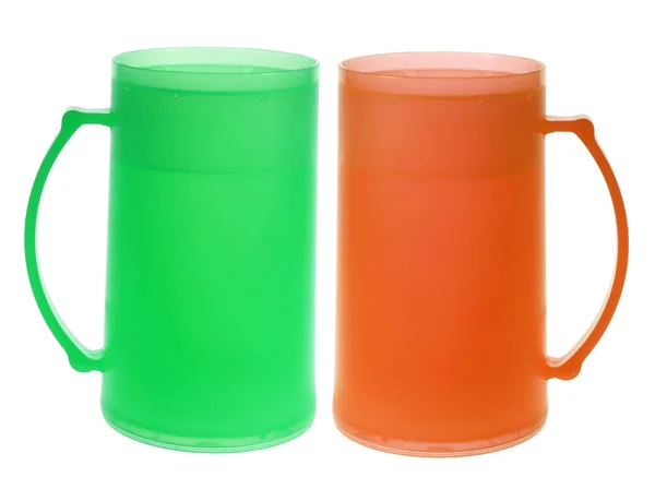 Plastic Tall Cups — Stock Photo, Image