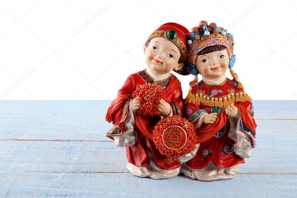 Chinese Wedding Figurines 