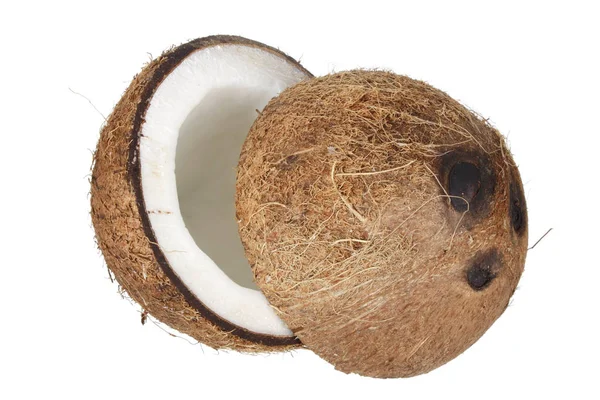 Coconut Cut in Half — Stock Photo, Image