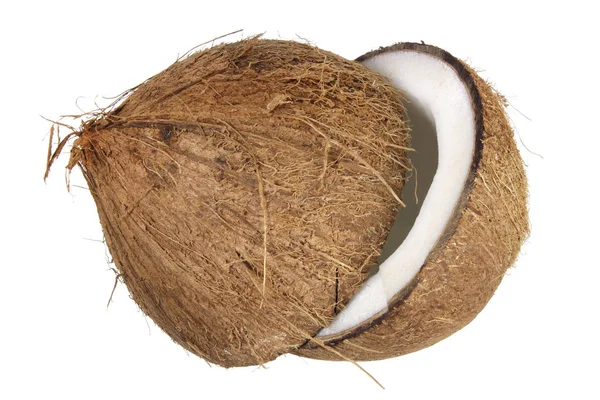 Coconut Cut in Half — Stock Photo, Image