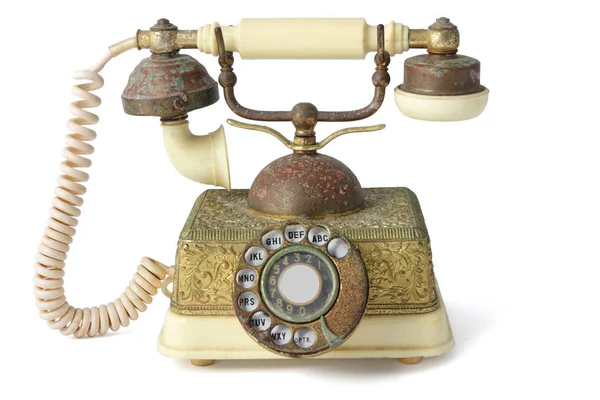 Un antico telefono Immagini Stock Royalty Free