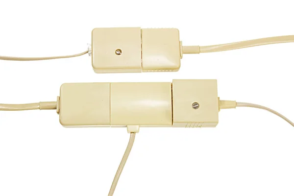 Telephone Plugs and Sockets — Stock Photo, Image