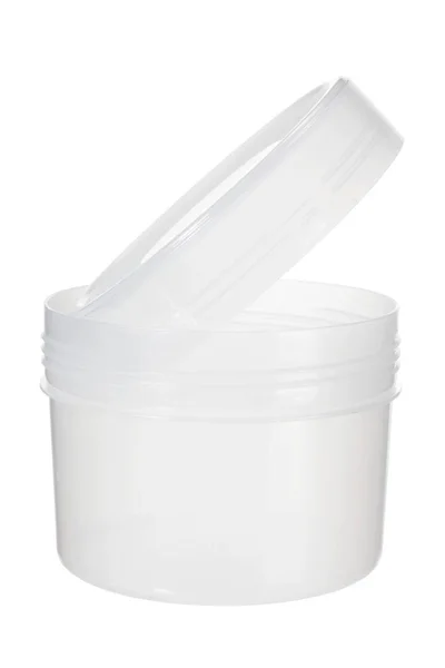 Small Plastic Jar — Stock Photo, Image