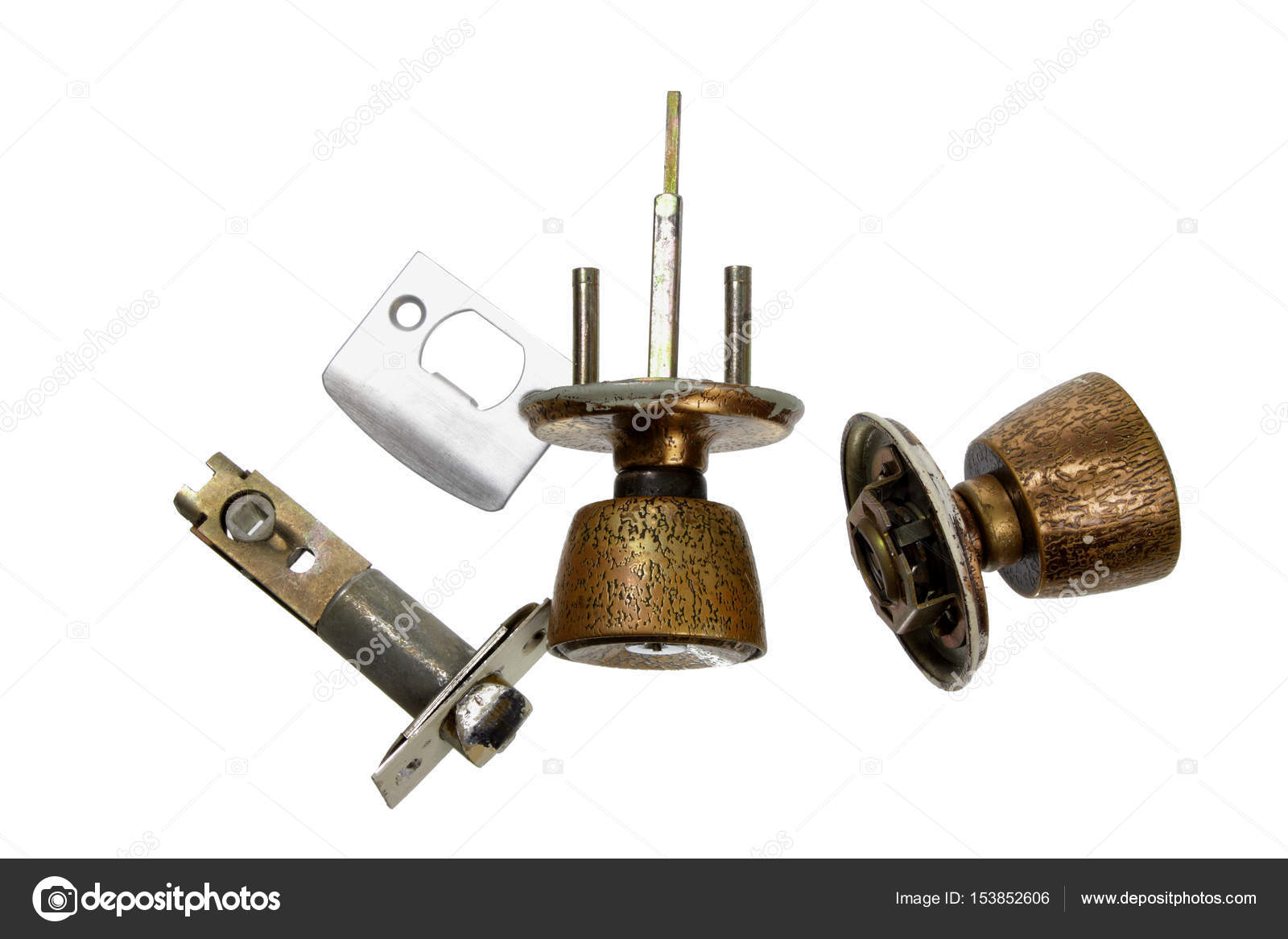 Door Knobs And Parts Stock Photo C Newlight 153852606