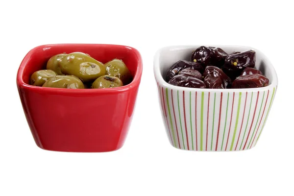 Olives on Bowls — Stock Photo, Image