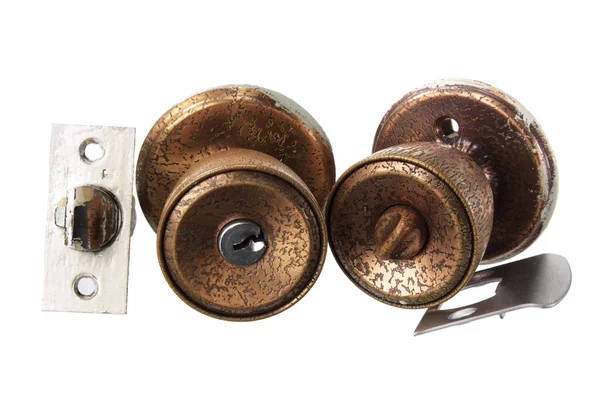 Brass Door Knobs — Stock Photo, Image