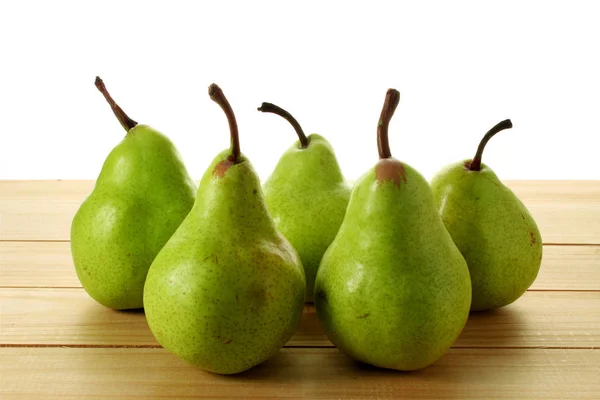 Whole Green Pears — Stock Photo, Image