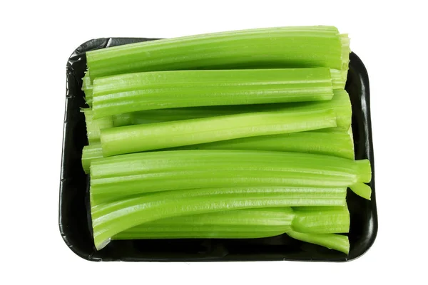 Celery Stalks on Tray — Stock Photo, Image