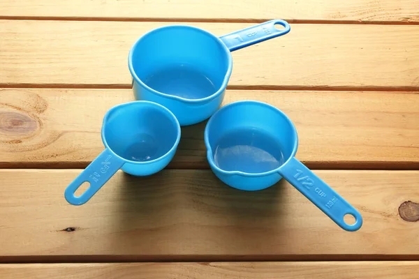 Plastic Measuring Spoons — Stock Photo, Image