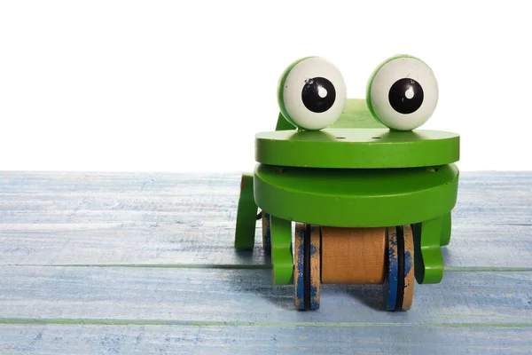 Tahací hračka žába — Stock fotografie