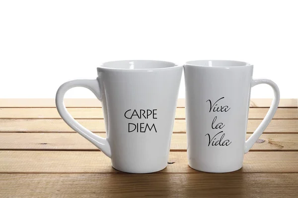 Ceramic Coffee Mugs — Stock Photo, Image