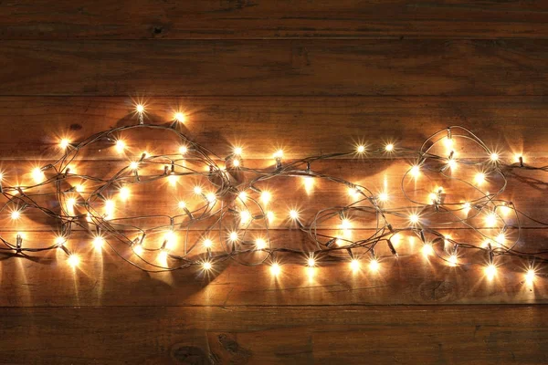 Christmas Fairy Lights — Stock Photo, Image