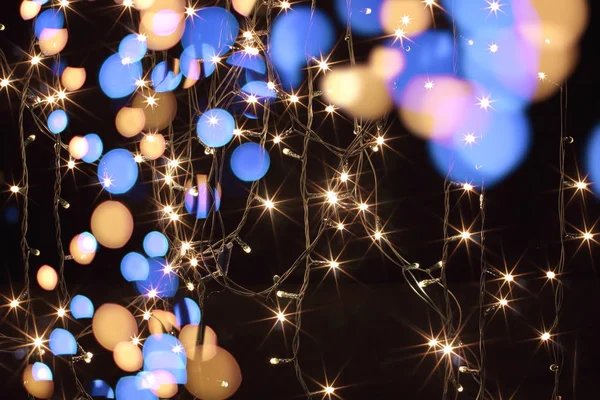 Natal luzes de fadas — Fotografia de Stock
