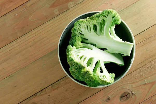 Brokoli plaka — Stok fotoğraf