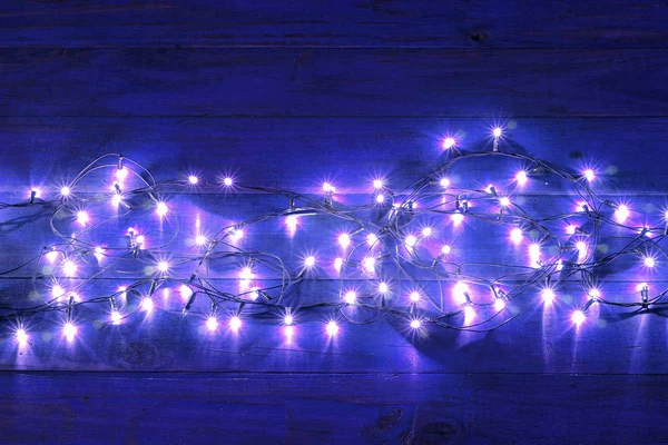 Christmas Fairy Lights — Stock Photo, Image