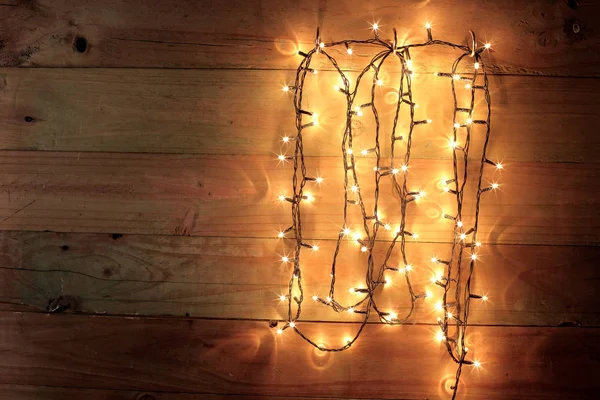 Christmas Fairy Lights — Stock Photo, Image