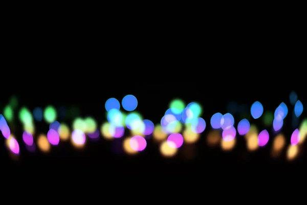 Renkli peri ışıkları — Stok fotoğraf