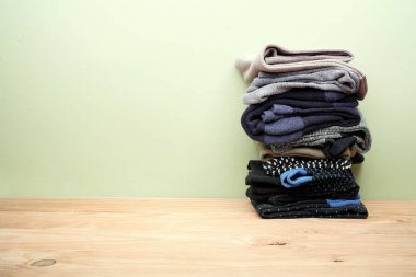 çorap yığını 