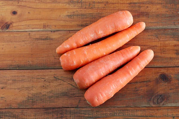 Row of Carrots — Stock Photo, Image