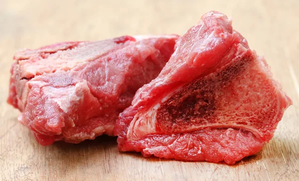 Nahaufnahme von Rindfleisch — Stockfoto