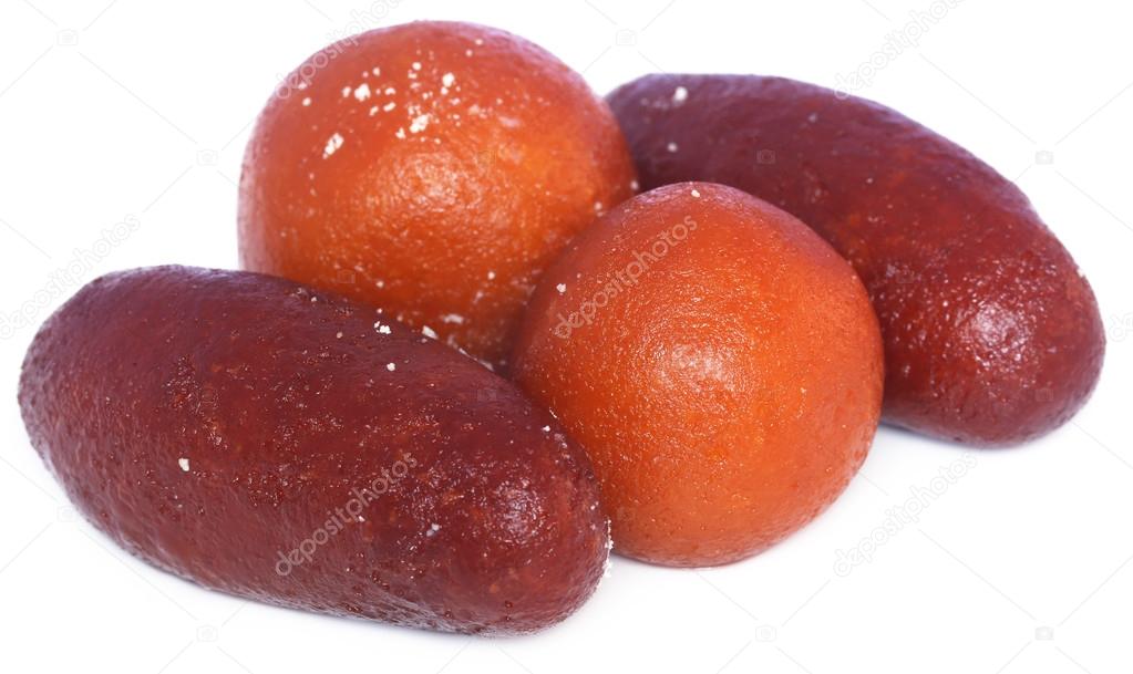 Popular Bangladeshi Sweetmeats Pantua and Kalojam