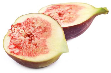 Taze organik ortak incir dilimlenmiş