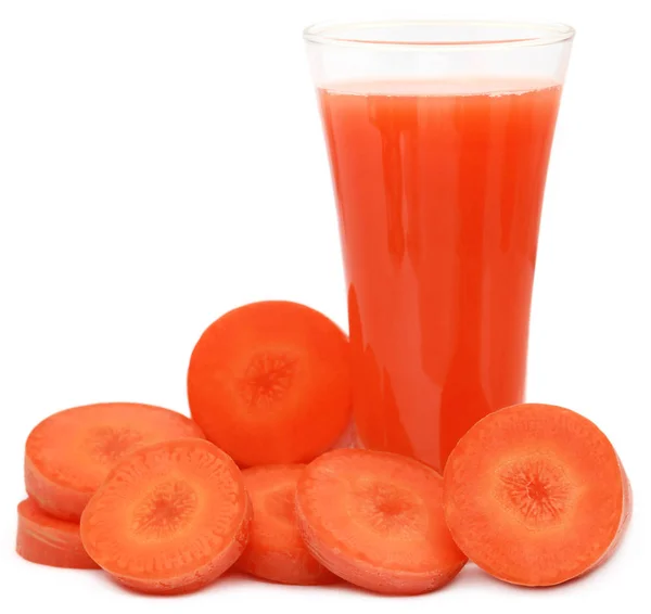 Juice of carrots — Stock Photo, Image