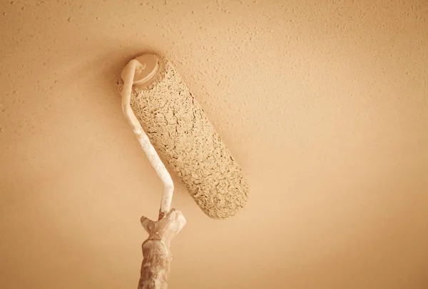 Closeup of Painting wall — Stock Photo, Image