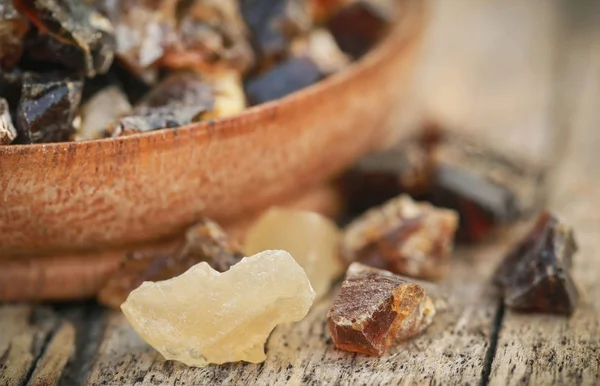 Close up of Frankincense dhoop — Stock Photo, Image