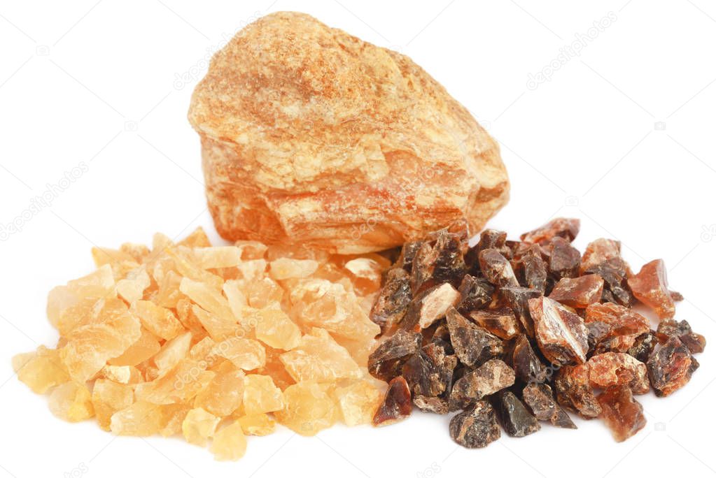 Frankincense dhoop, a natural aromatic resin