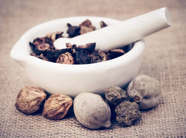 Triphala, ένας συνδυασμός ayurvedic φρούτα — Φωτογραφία Αρχείου