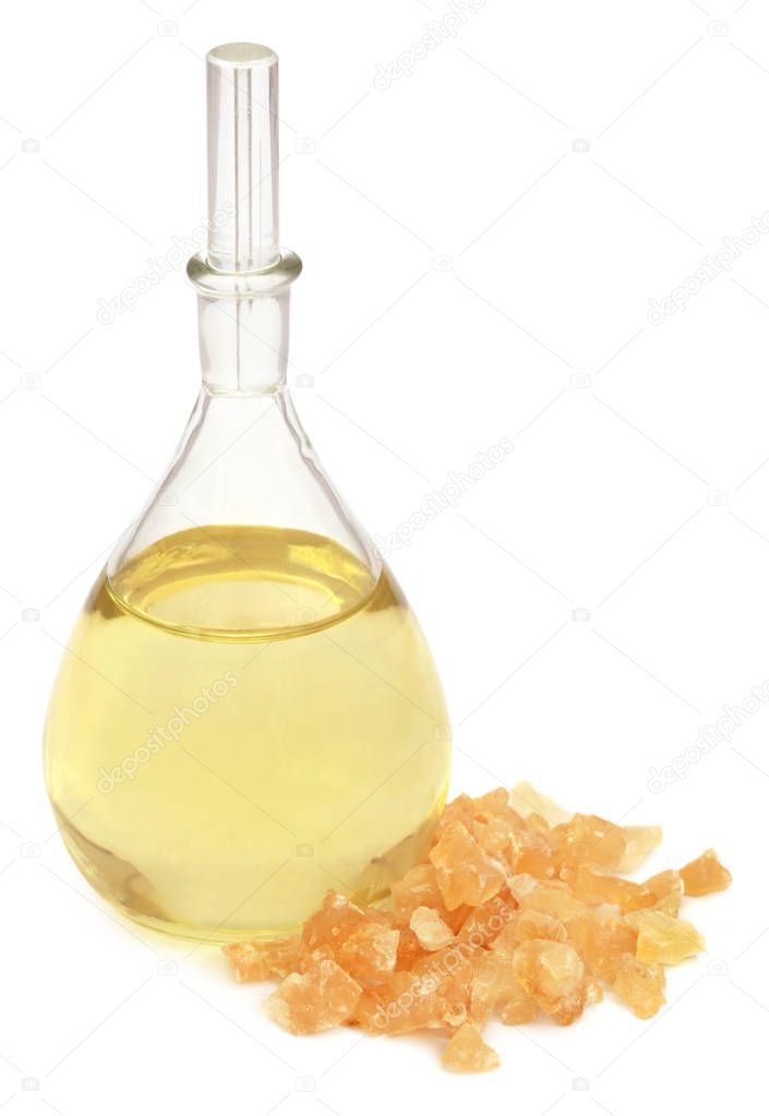 Frankincense dhoop with oil