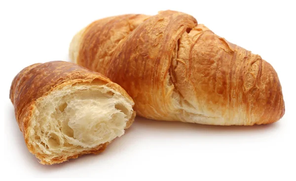Primo piano di gustoso croissant — Foto Stock