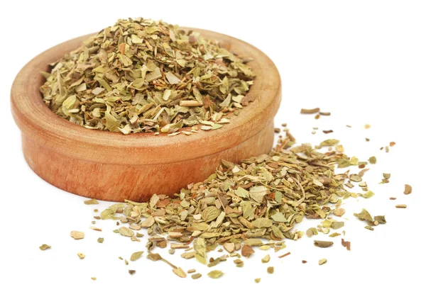 Nahaufnahme von trockenem Oregano — Stockfoto