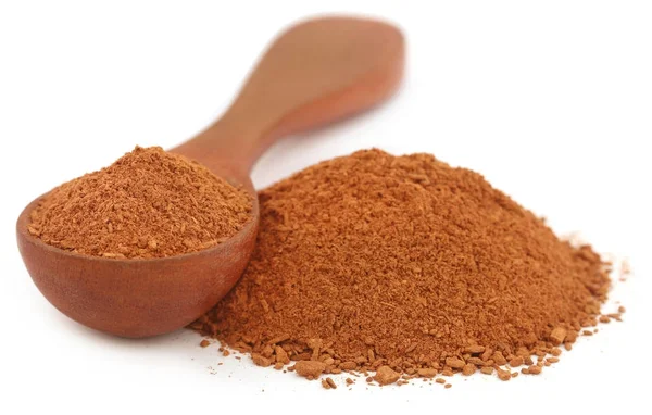 Closeup of Cinnamon powder — Stock Photo, Image