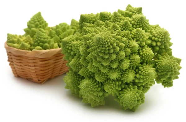 Primo piano dei broccoli romanesco — Foto Stock