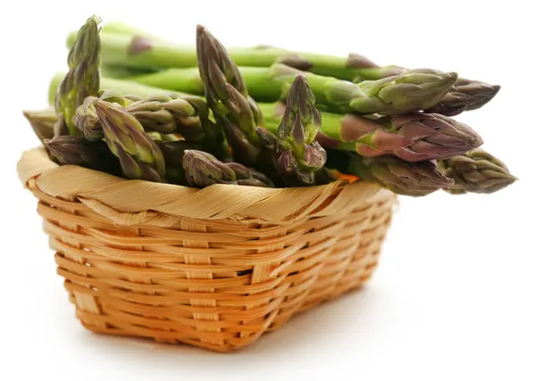Primo piano di asparagi freschi — Foto Stock