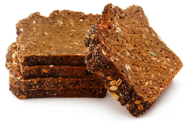 Closeup kepekli ekmek