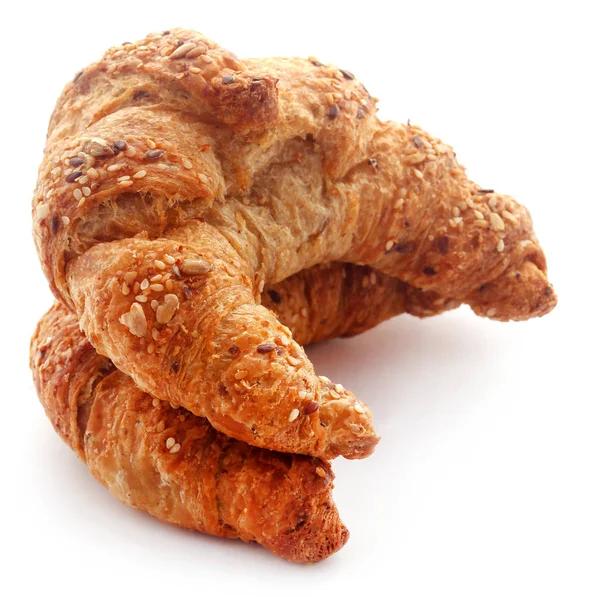 Closeup of tasty croissant — Stock Photo, Image