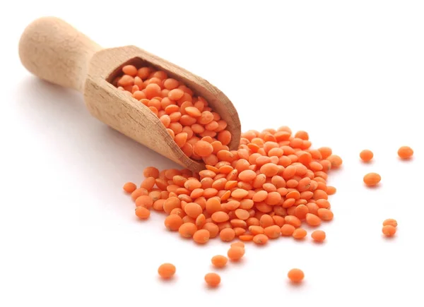 Pilha de alguma lentilha fresca — Fotografia de Stock