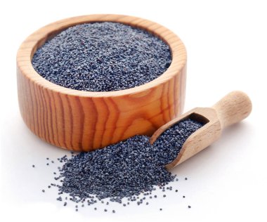 Closeup haşhaş tohumu