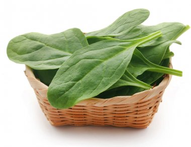 taze ıspanak closeup