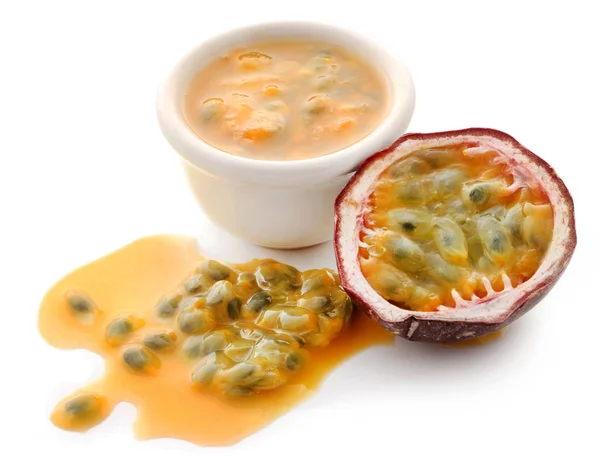 Closeup of Passion fruit — Stock Photo, Image