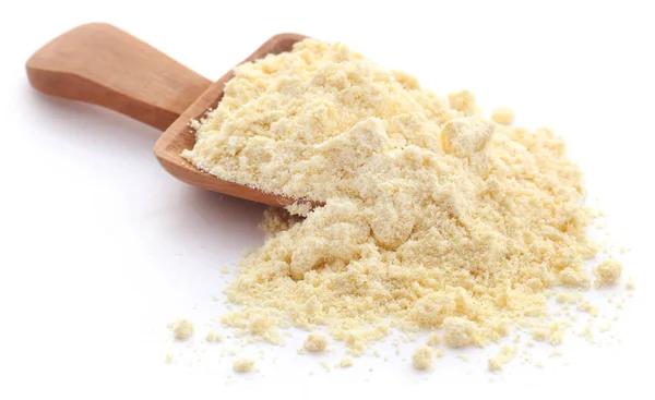 Closeup of Gram flour — Stock Photo, Image