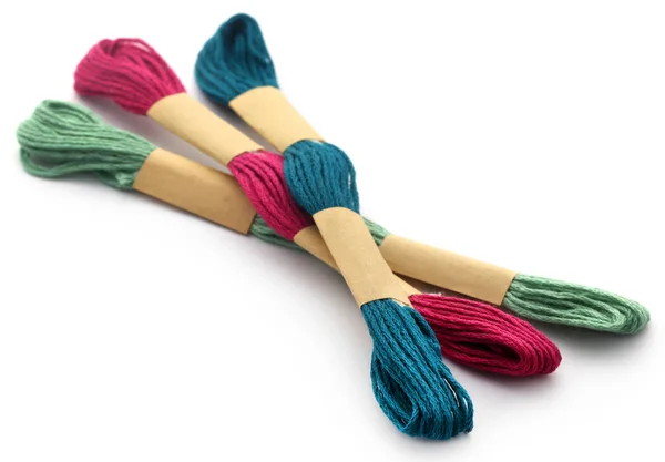 Closeup of Woolen thread — Stock Photo, Image