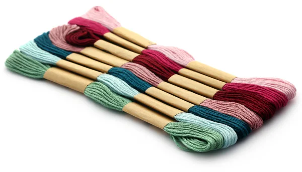 Closeup of Woolen thread — Stock Photo, Image